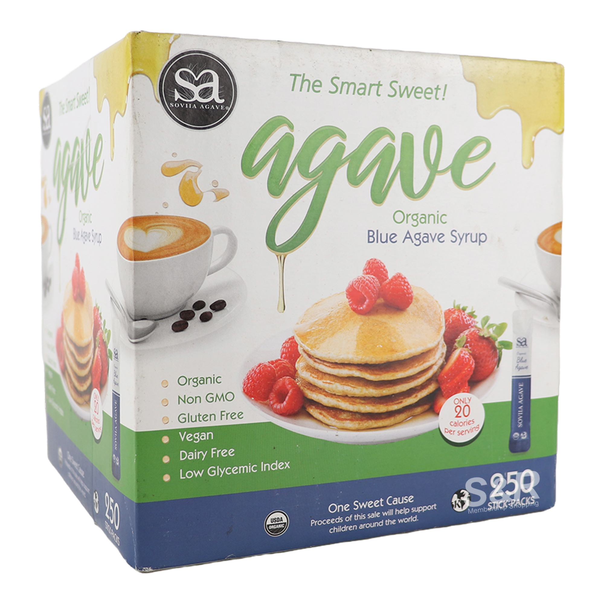 Soviia Agave Organic Syrup 250pcs